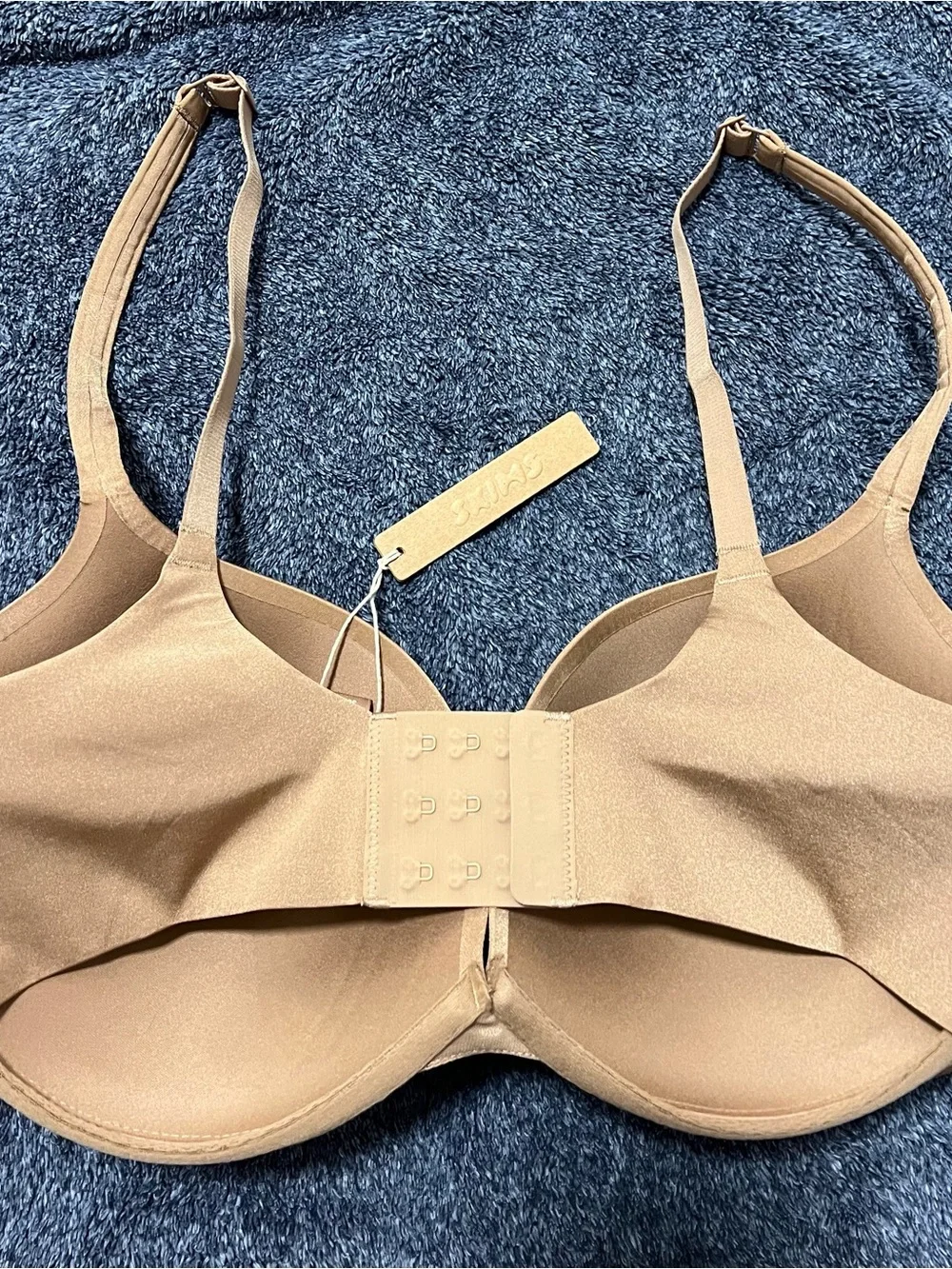 Skims Ultimate Teardrop Push Up Plunge Bra in Sienna 36DD - Picture 7 of 9